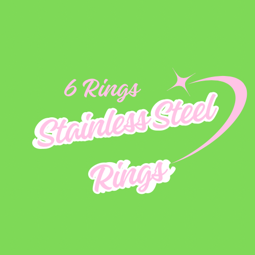 Bundle of 6 Rings