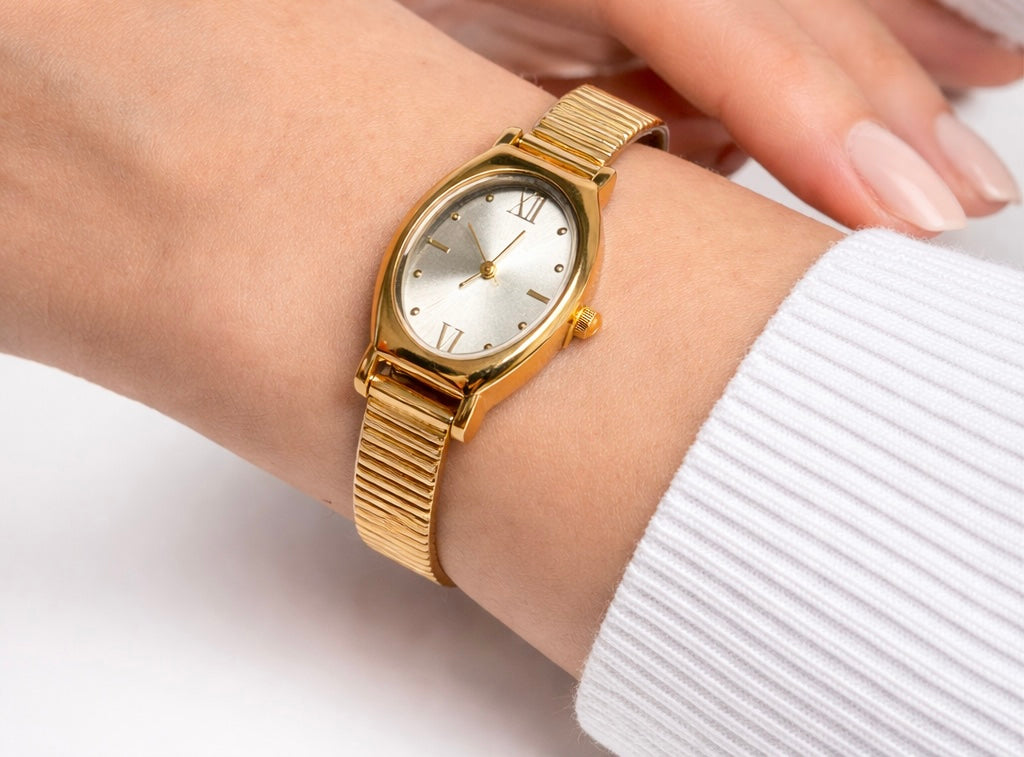 Silver Belle Ovale Watch