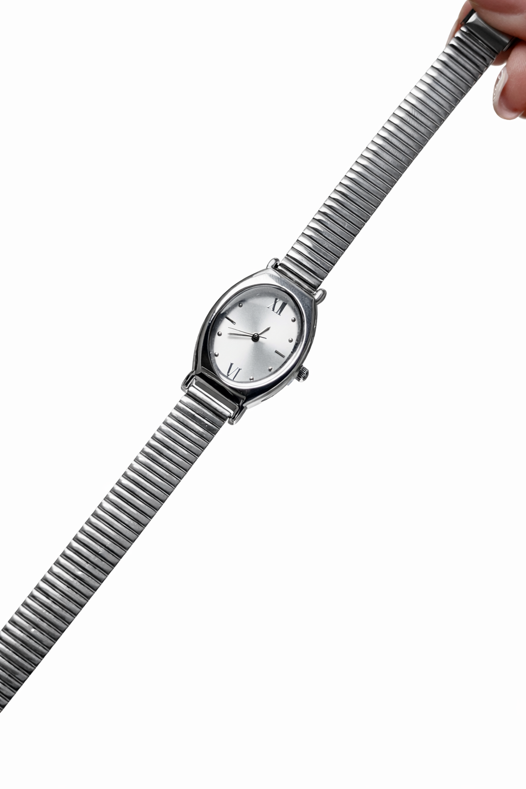 Silver Belle Ovale Watch